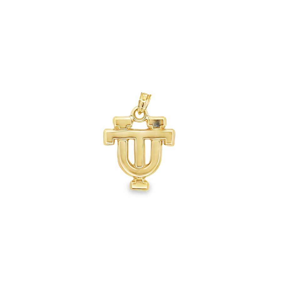 Yellow 14 Karat University Of Tennessee Estate Jewelry Gram Weight: 1.