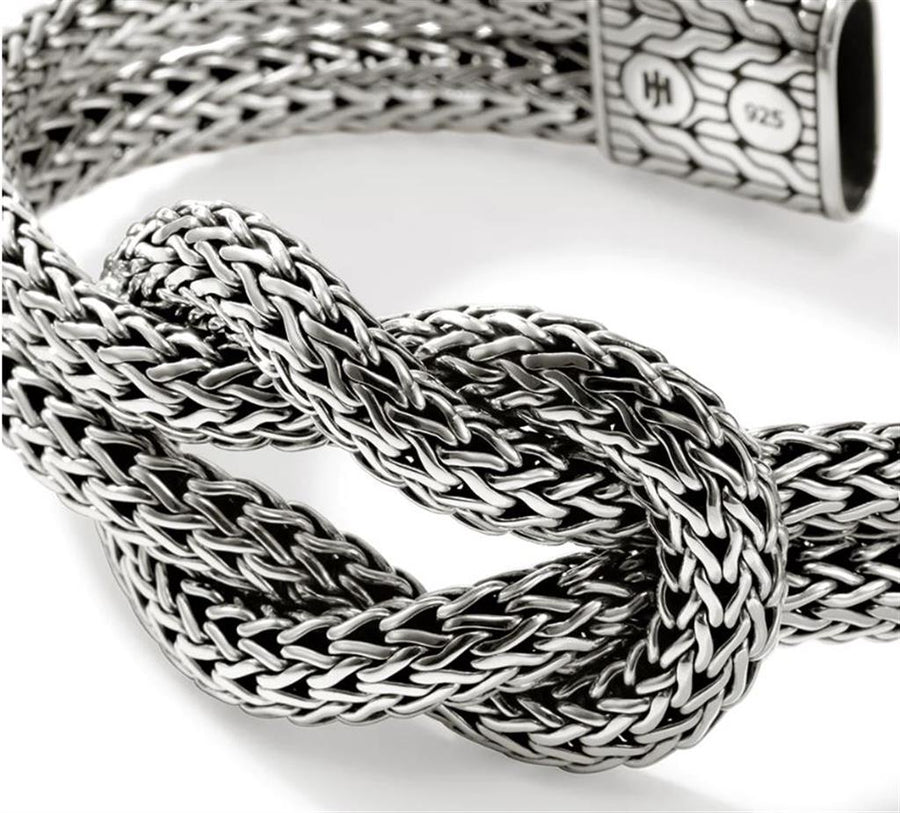 John Hardy Love Knot Sterling Silver Small Chain Bracelet