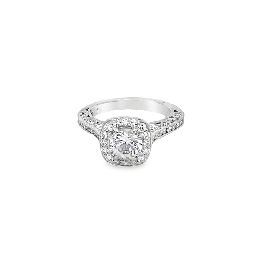 Estate Tacori Classic Crescent Collection Ring Mounting