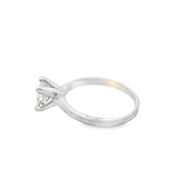 Princess Cut Diamond Solitaire