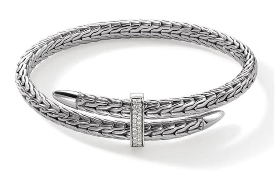 John Hardy Spear Bypass Flex Cuff Bracelet