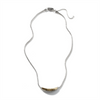 John Hardy Classic Chain Arch Hammered 18K Gold and Silver Necklace