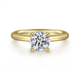 Gabriel & Co. Lark - Round Solitaire Engagement Ring Mounting