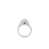 Vera Wang Love Round Diamond Engagement Ring