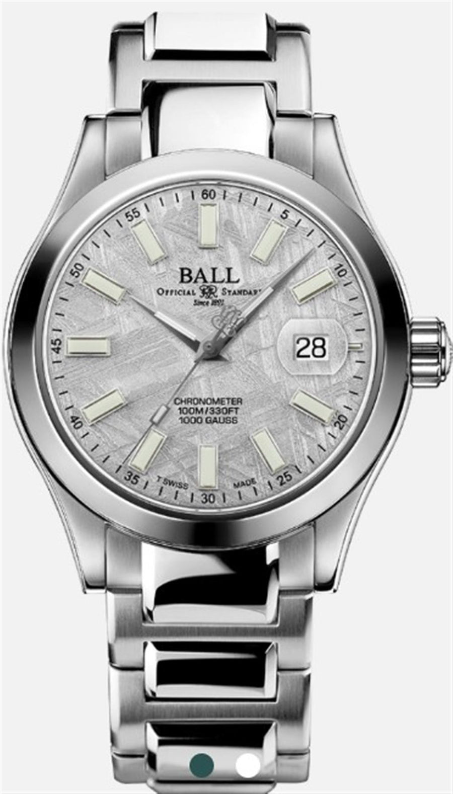 Stainless Steel 40mm Engineer III Marvelight Chronometer Meteorite Wat