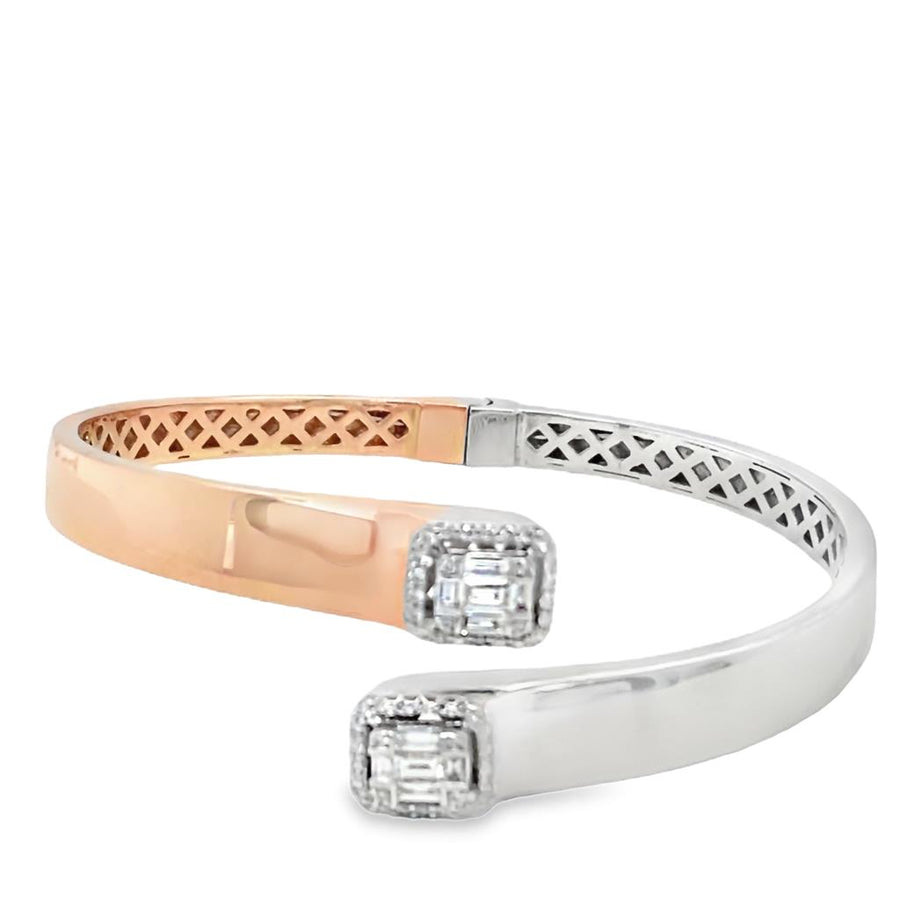 ByPass Illusion Diamond Flex Bangle