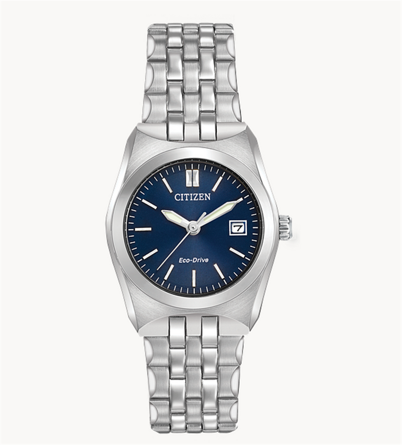 CITIZEN Eco-Drive Corso Ladies Watch Stainless Steel