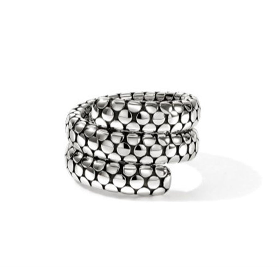 John Hardy Dot Coil Ring