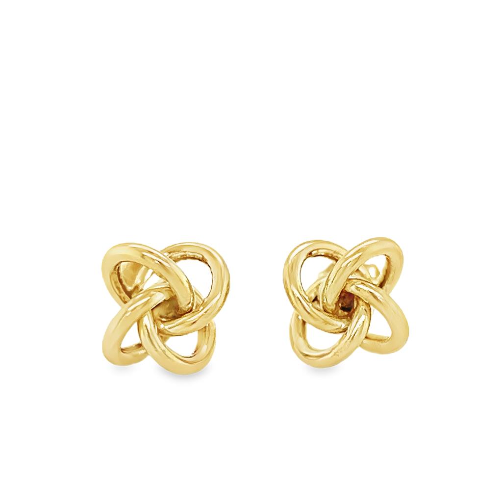 Estate Knot Stud Earrings