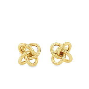 Estate Knot Stud Earrings