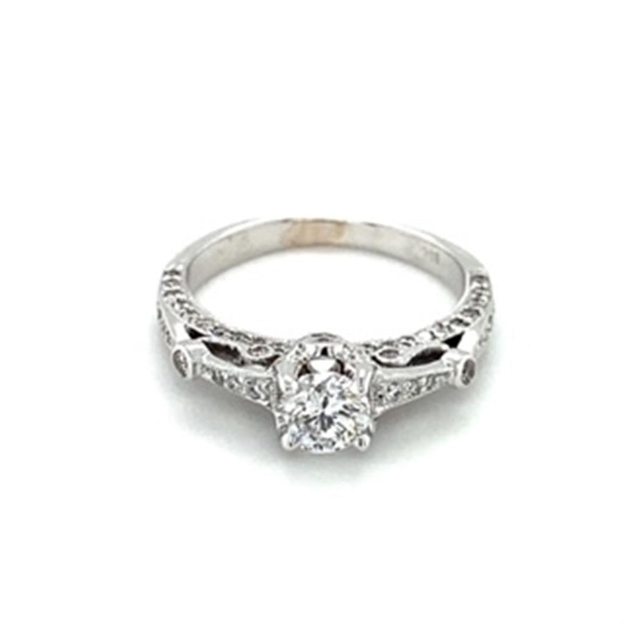 Estate Antique Style Diamond Engagment Ring