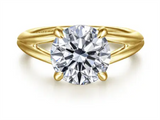 Gabriel & Co Claw Prong Split Shank Engagement Ring Mounting