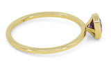 Amethyst 14 Karat Yellow Fashion Ring
