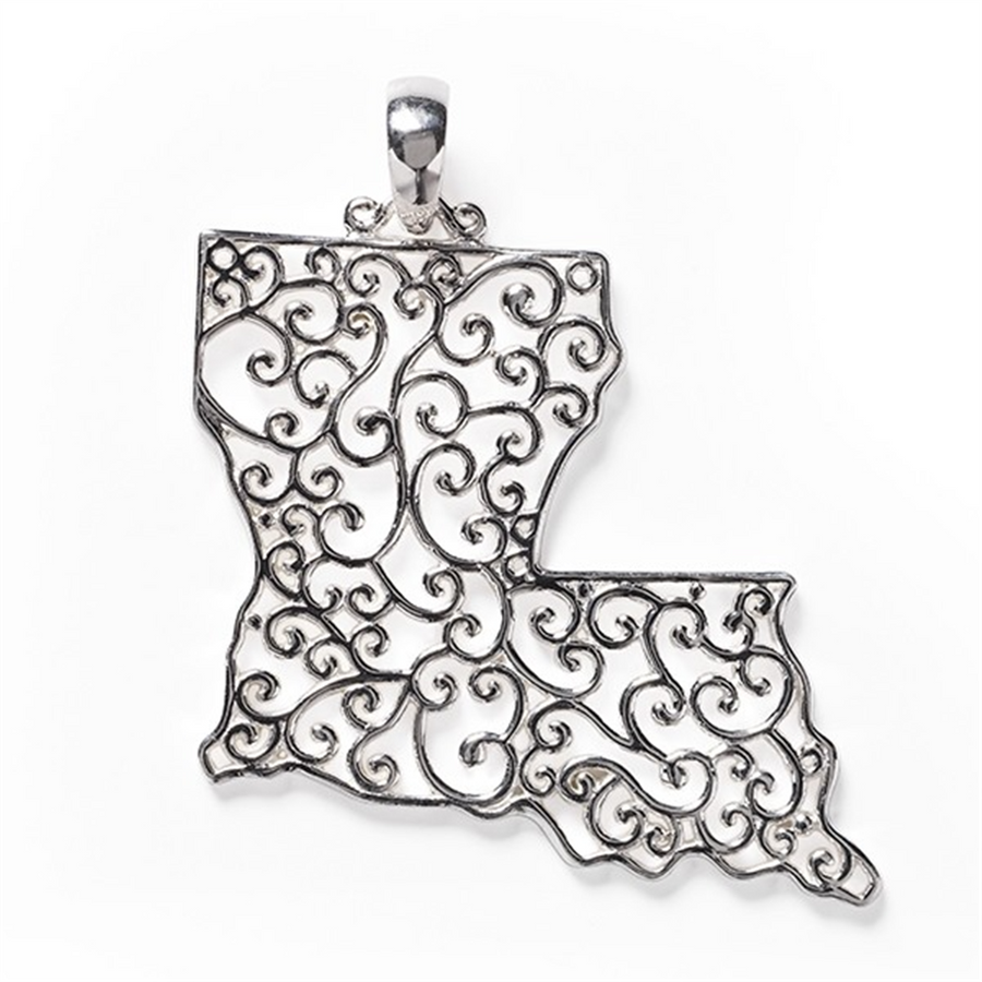 Southern Gates Louisiana State Pendant