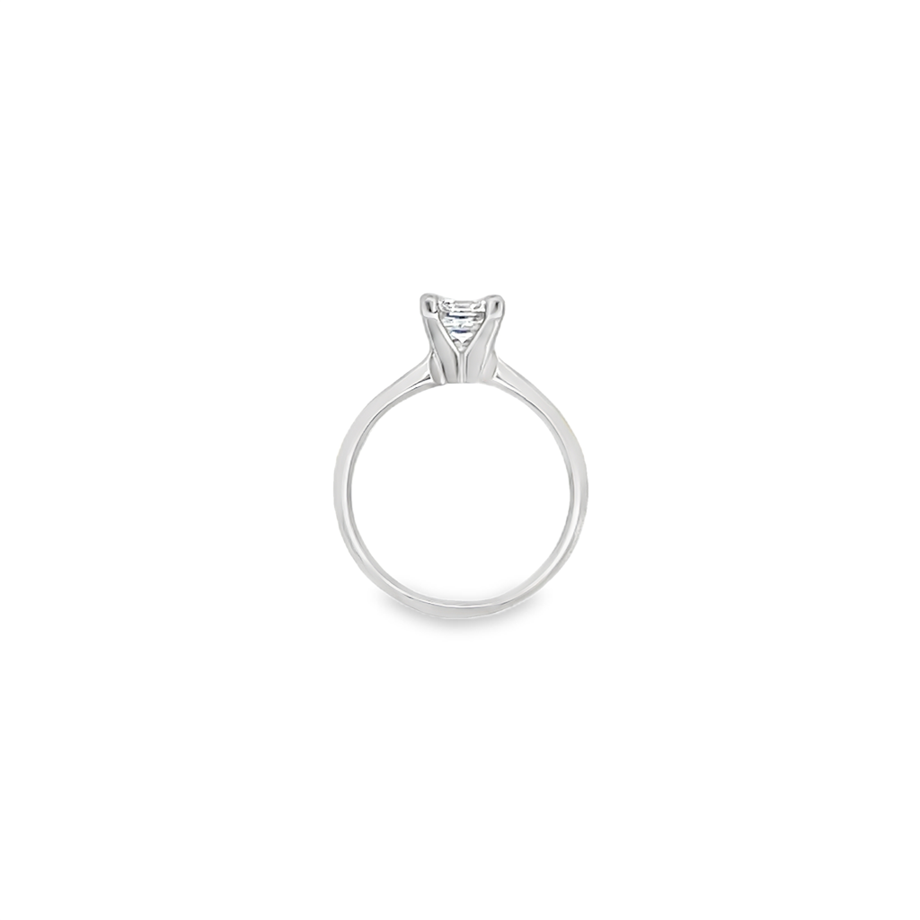 Princess Cut Diamond Solitaire