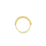 Estate Diamond Cut Fancy Band