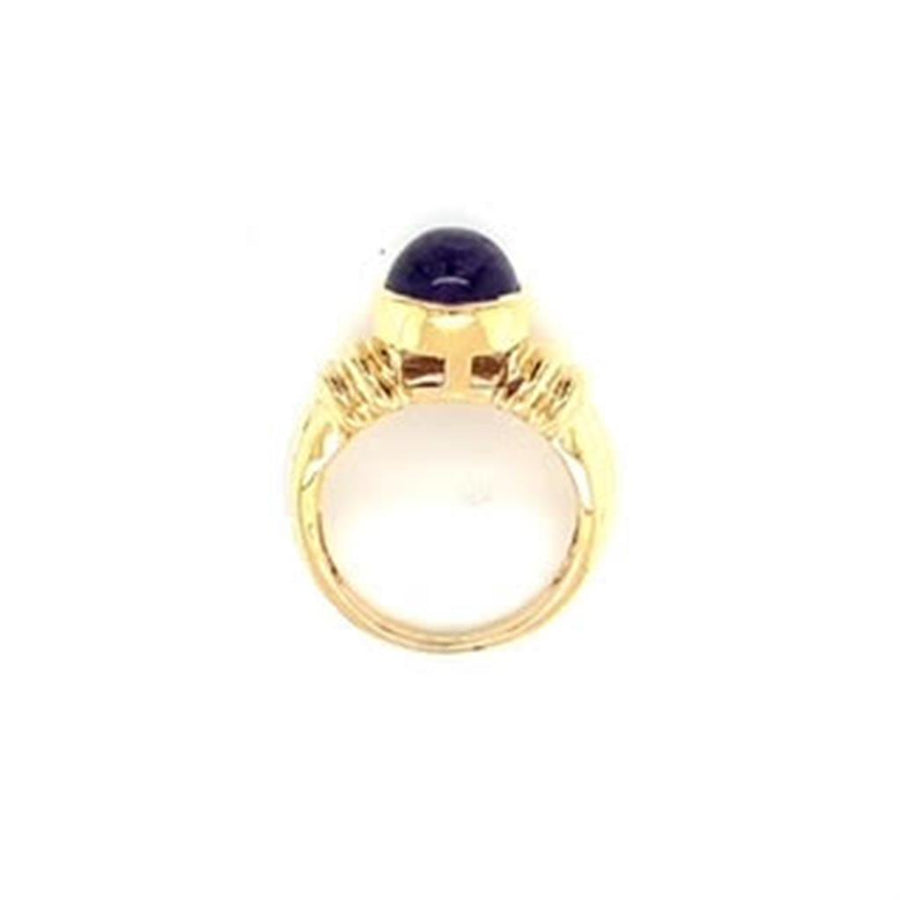 Estate Cabochon Amethyst Ring