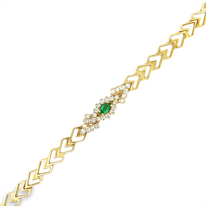 Estate Emerald Bracelet