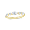 Lady's Yellow 14 Karat Half Anniversary Wedding/Anniversary Ring Size