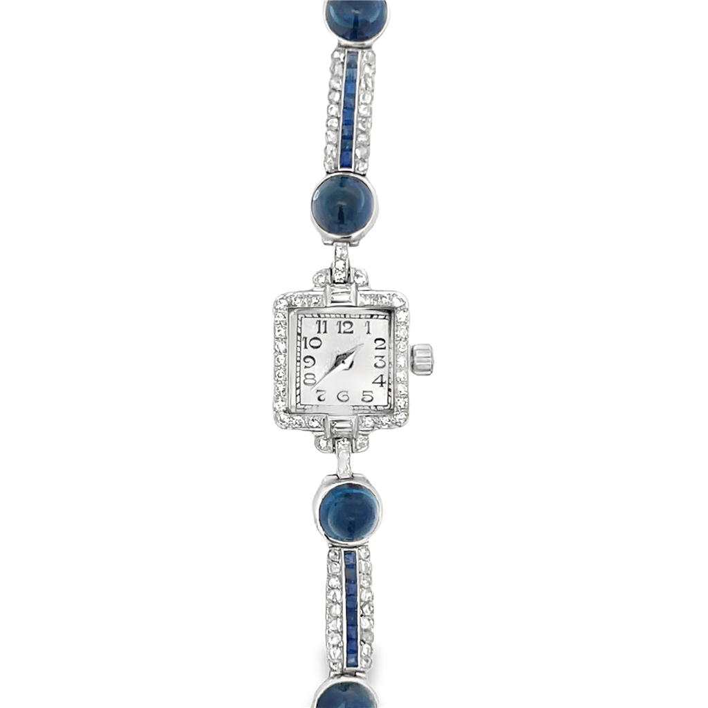 Vintage Sapphire & Diamond Watch