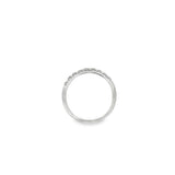 Estate Straight Diamond Prong Set Wedding Band