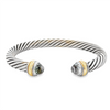 David Yurman 7mm Prasiolite Cable Bangle