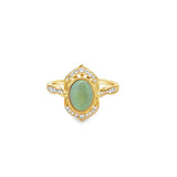 Opal 14 Karat Yellow Fashion Ring