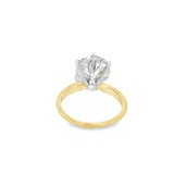 Vintage Mine Cut Diamond Solitaire