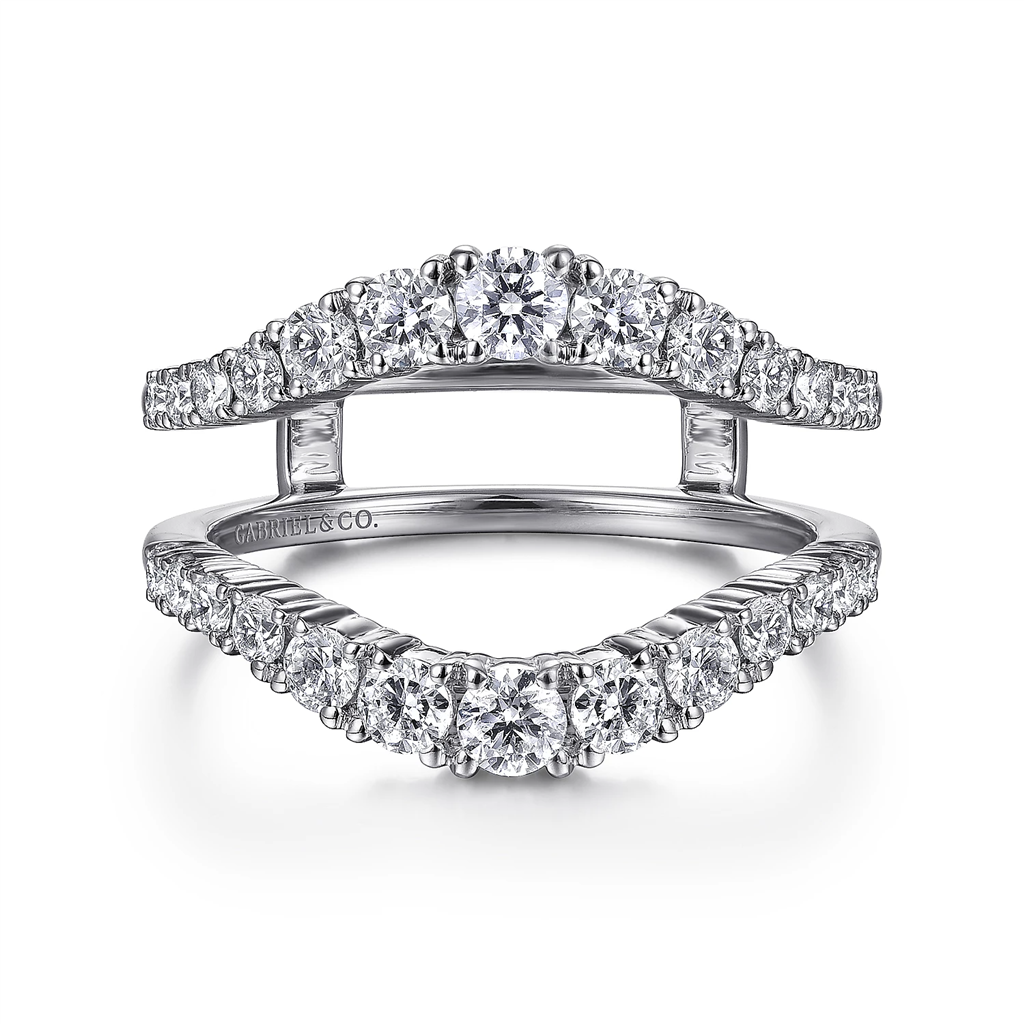 Gabriel & Co. Dina Diamond Enhancer Ring/Wrap