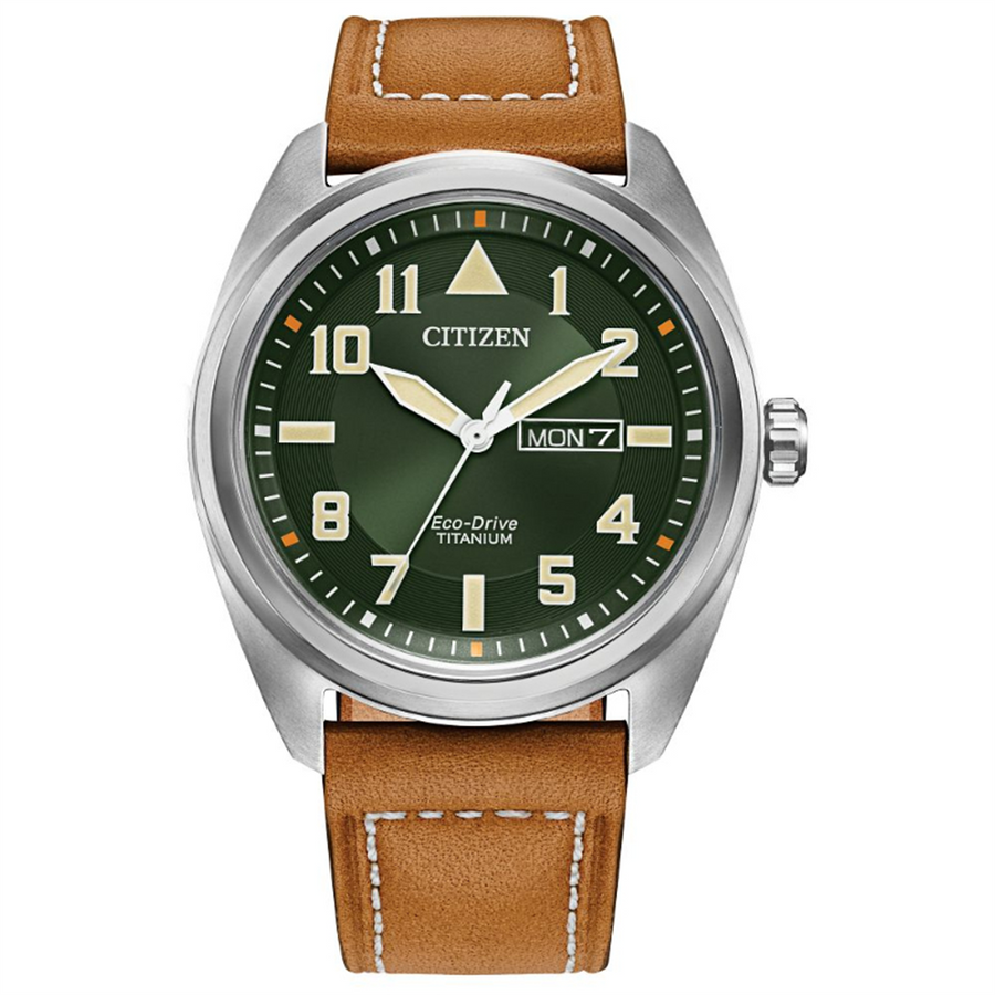 Citizen Garrison Green Dial Men's Watch