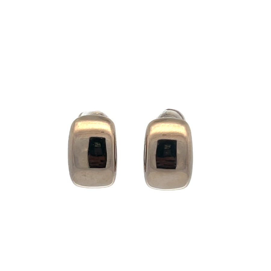 Cartier White Gold Hoop Earrings