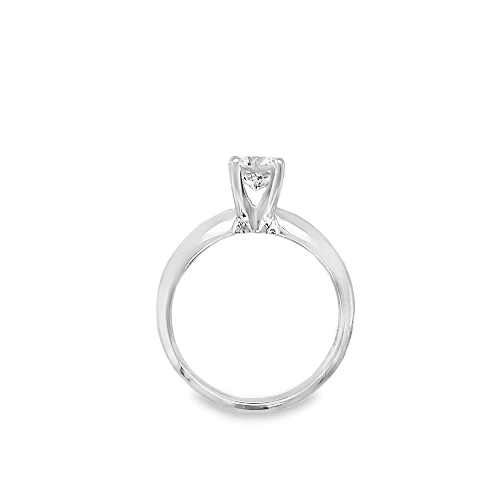 Estate 4-Prong Solitaire Engagement Ring