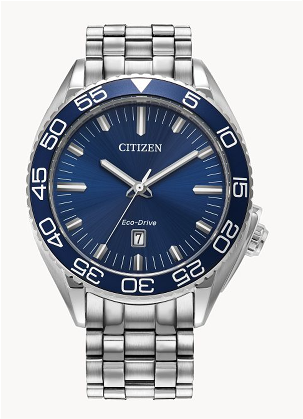CITIZEN Eco-Drive Sport Luxury Carson Mens Stainless Steel