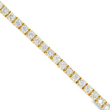 Prong Set Diamond Line Bracelet