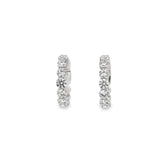Diamond Hoop Earrings