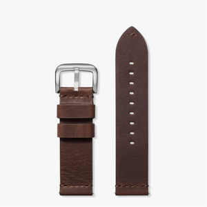 Cattail Brown Leather Watch Strap