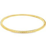 D.Y. Hammered Bangle Bracelet