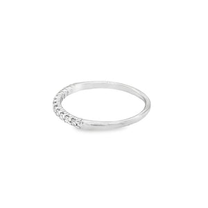 White 10 Karat 1.6mm Diamond B