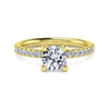 Gabriel & Co. Stasia - 14K Yellow Gold Round Diamond Engagement Ring