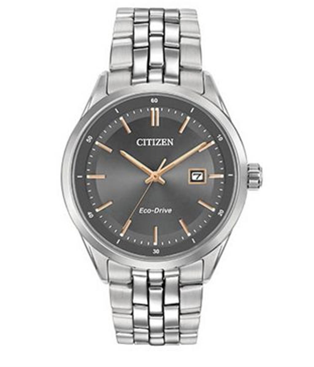 CITIZEN Eco-Drive Quartz Corso Mens Watch Stainless Steel