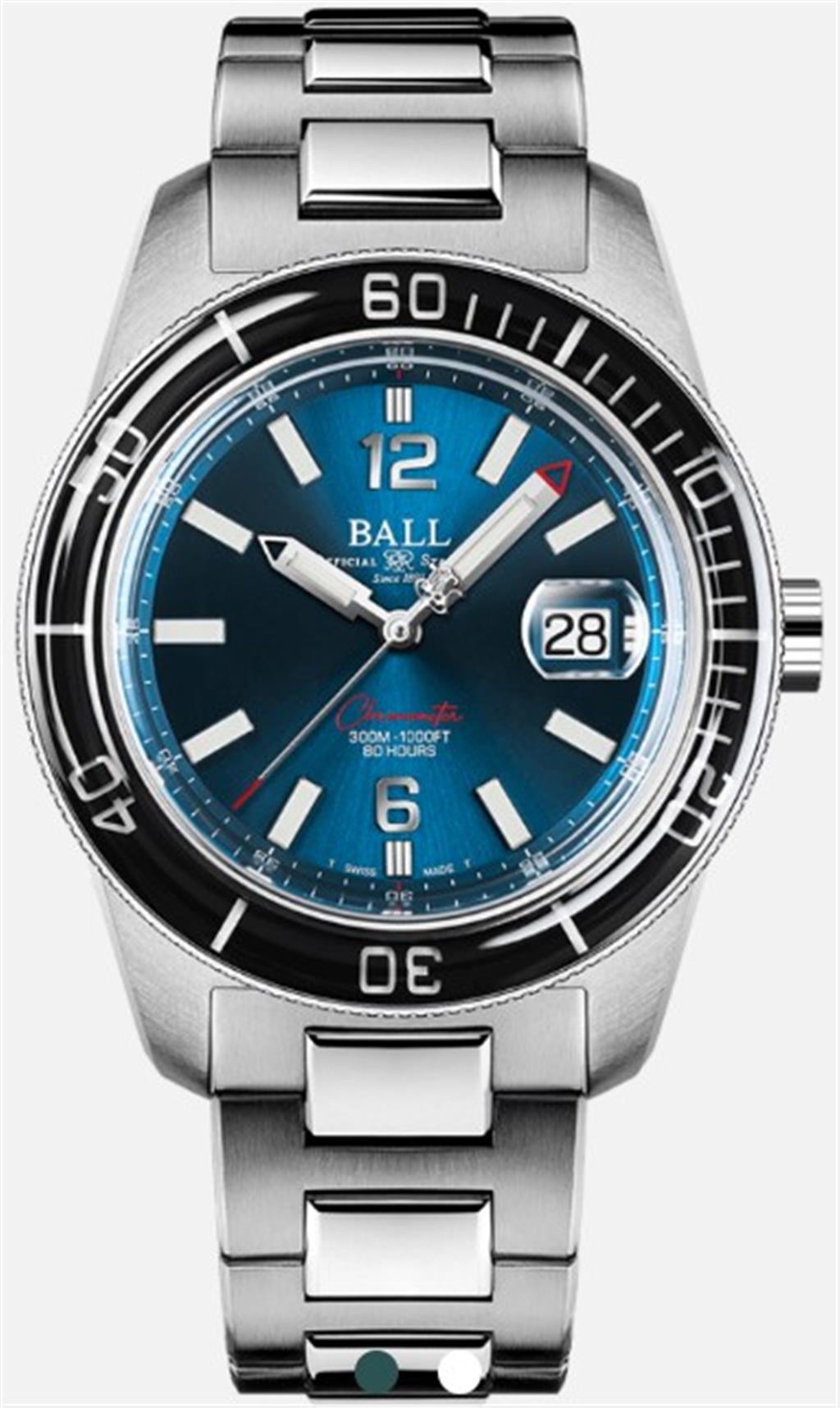 Engineer M Skindiver III 41.5mm Watch with a Stainless Steel Bracelet