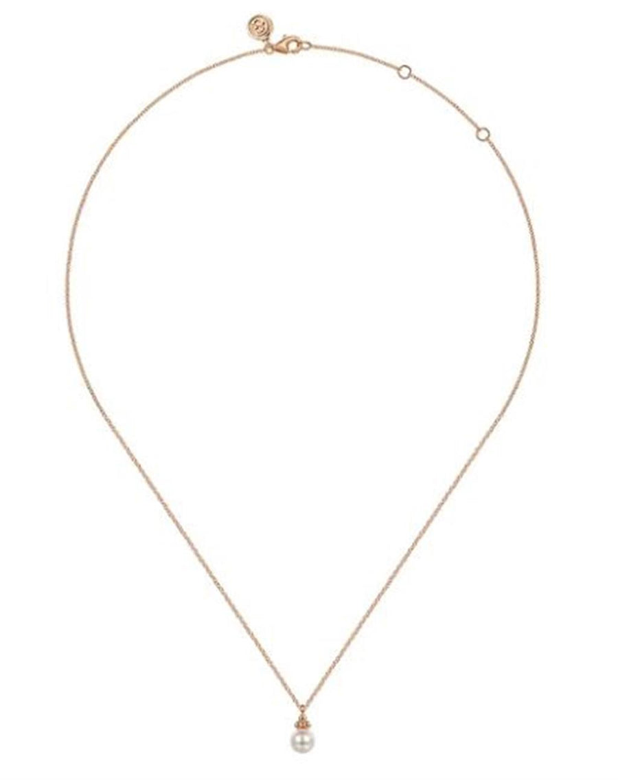 Gabriel & Co Bujukan Pearl Drop Necklace