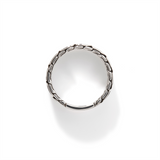 John Hardy Classic Chain Silver Band Ring 8mm