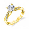 Coast Diamond Woven Infinity Engagement Ring