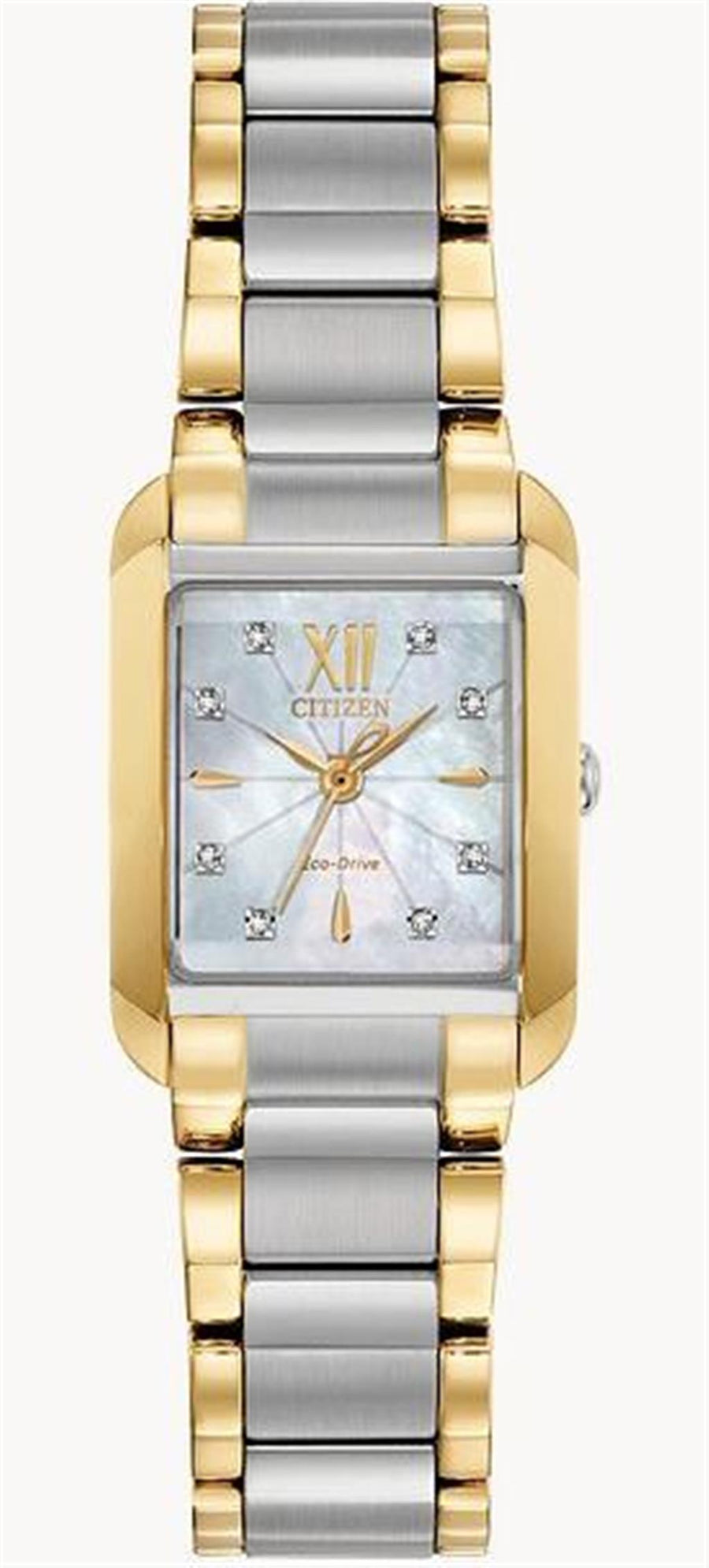 CITIZEN Eco-Drive Quartz Bianca Ladies Watch Stainless Steel