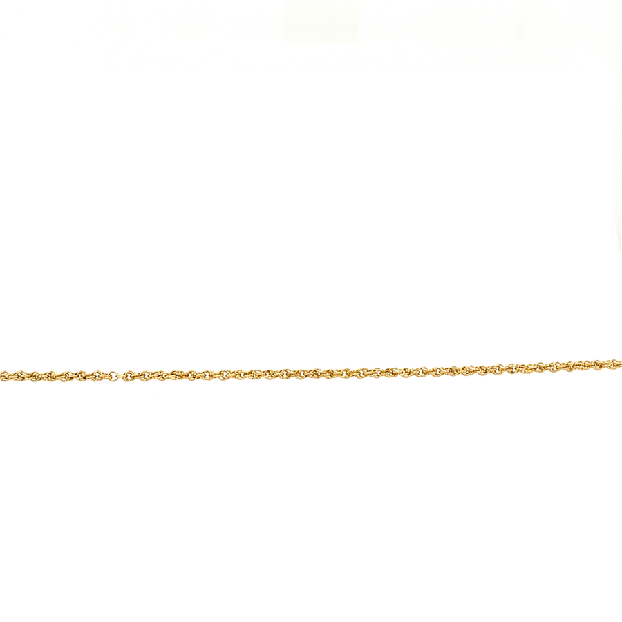 Estate Yellow Gold Rope Chain