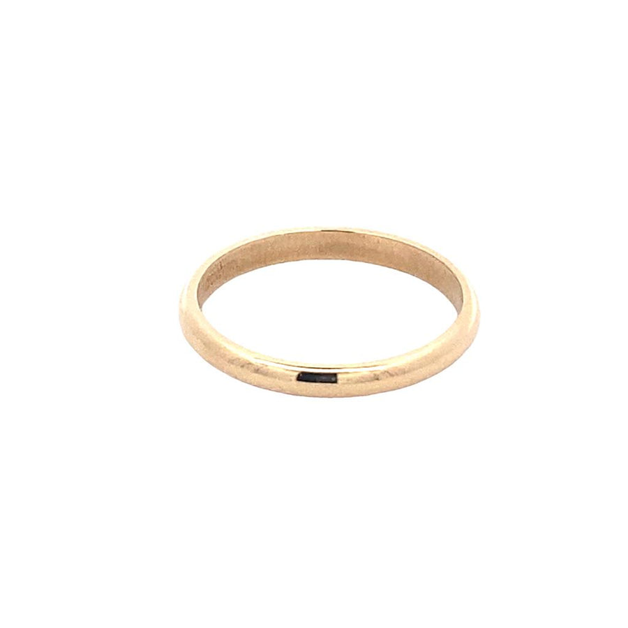 10K Wedding Band size 4