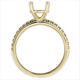 Nelson Straight Diamond Ring Mounting