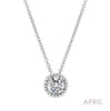 Lafonn April Birthstone Necklace