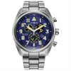 CITIZEN Eco-Drive Weekender Garrison Mens Watch Super Titanium